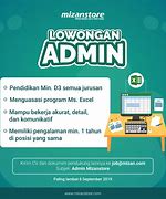 Lowongan Admin Slot 2022 Indonesia Terbaru Hari Ini Full Episode